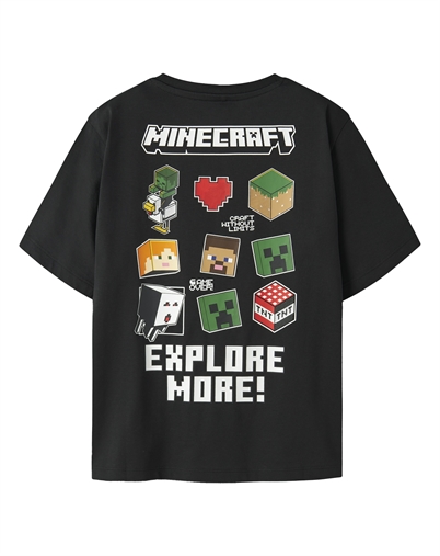 Name it - NKMJulio Minecraft T-shirt - Black